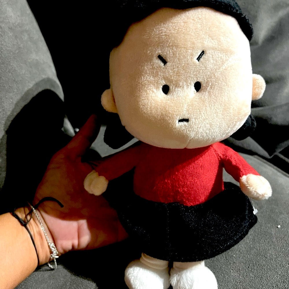 Angry Little Asian Girl Plush Doll sold out